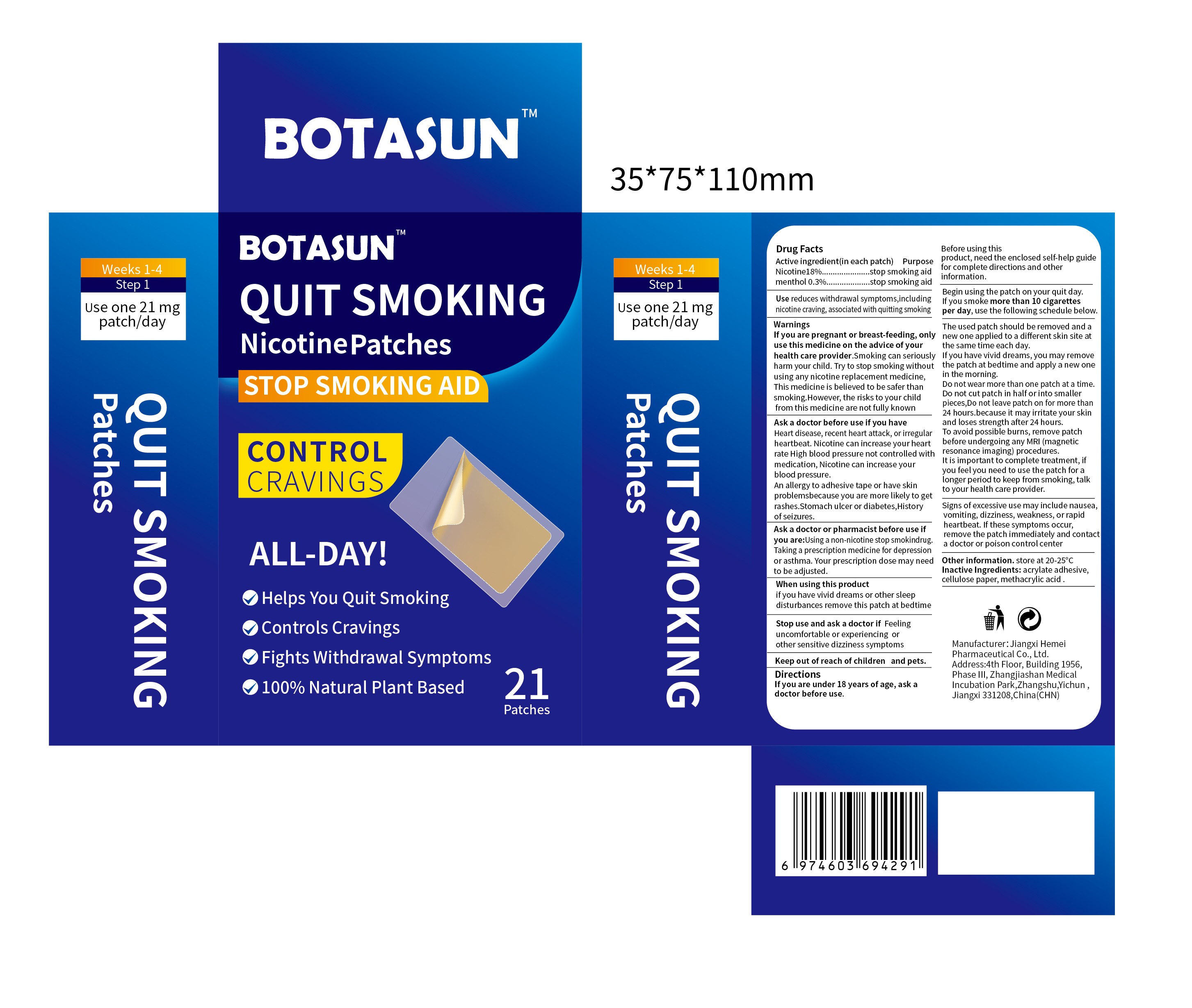 Botasun Quit Smoking Nicotine